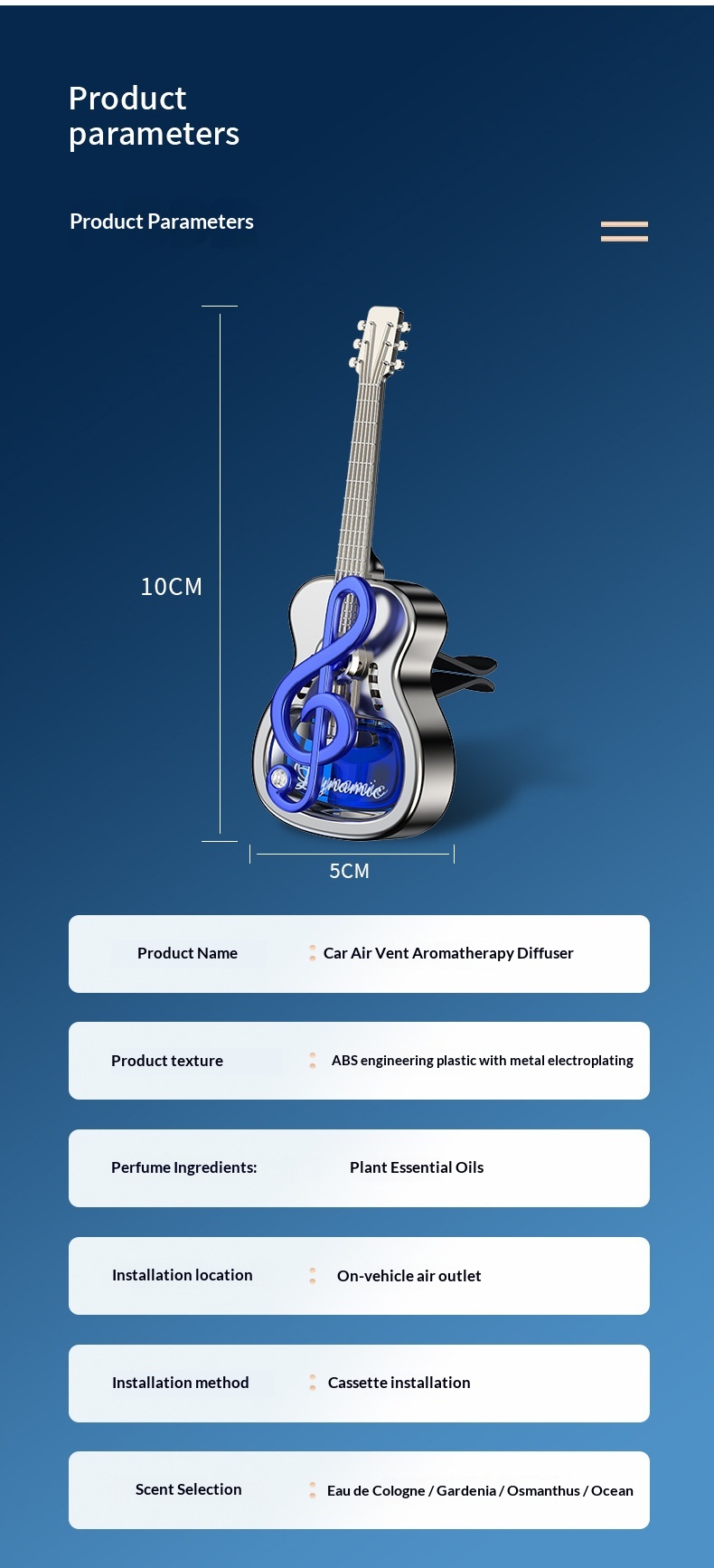 Auto Duftbaum Für Lüftung Mit Ätherischem Öl Für Langes Aroma_voghion.com