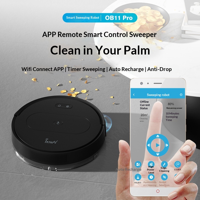 Smart Robot Vacuum Cleaner With Automatic Recharge Wet And Dry_voghion.com
