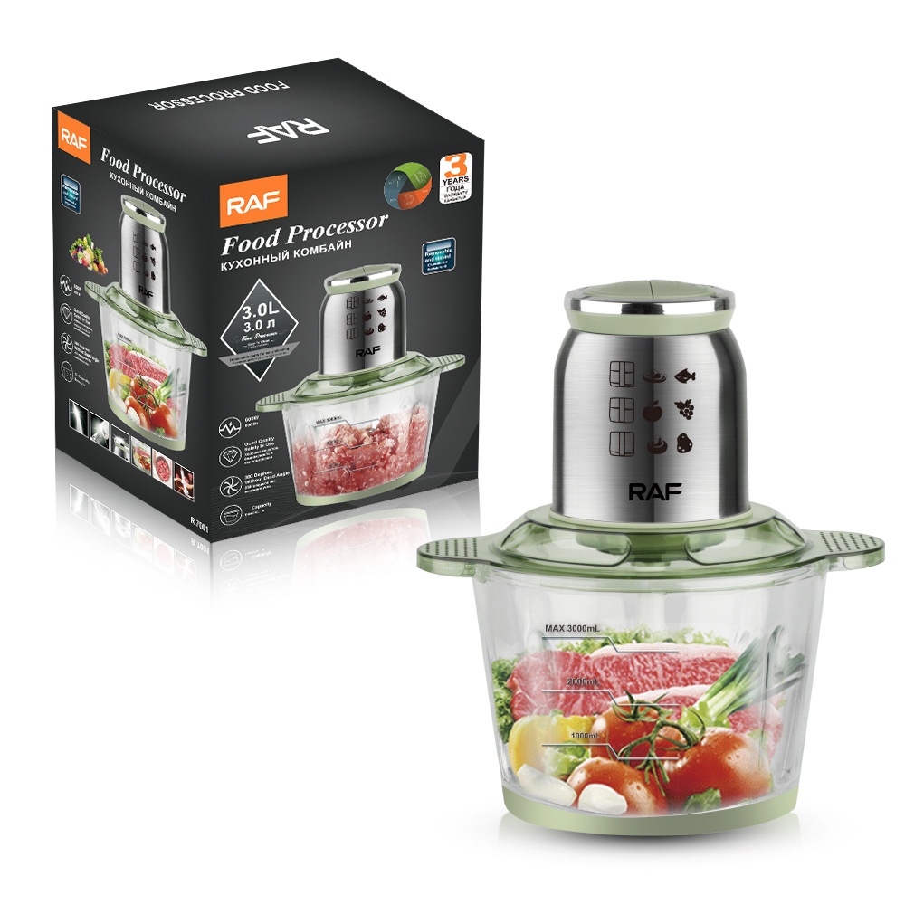 Electric Stainless Steel Meat Grinder And Mixer For Home Kitchen_voghion.com