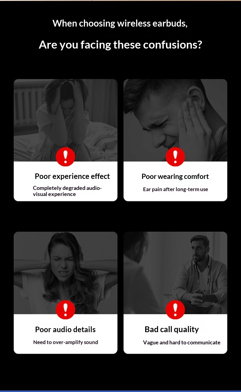 Cross-border Exclusive Wireless In-Ear With Digital Display Bluetooth Earphones Customized From Factory Source_voghion.com