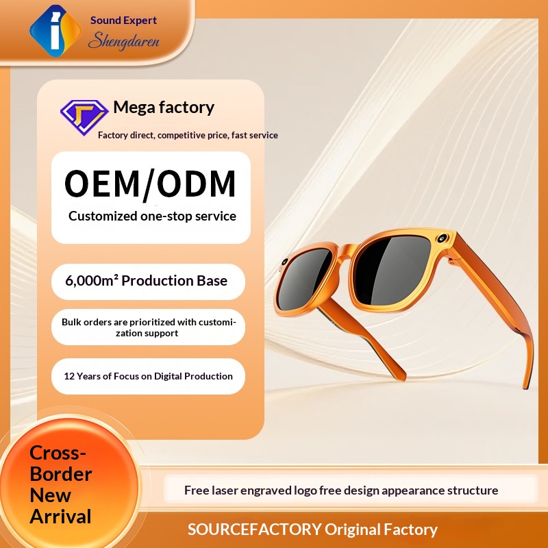 Smart Ai Translation Glasses With Hd Camera And Audio Microphone_voghion.com