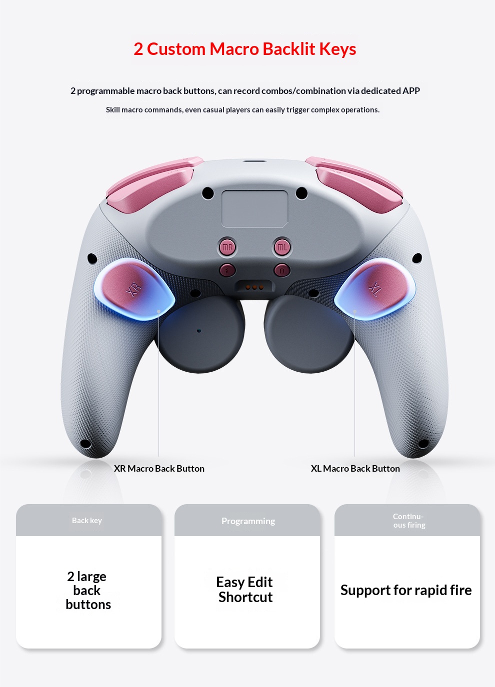 Manette de jeu rétro NGC pour Switch, modèle privé best-seller international, compatible Android et PC, avec effet Hall_voghion.com