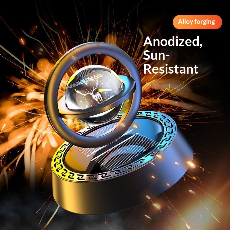 Aromatherapy Ornament High-end 2024 New Model Dashboard Solar Perfume In-car Car Accessories Men's Special_voghion.com