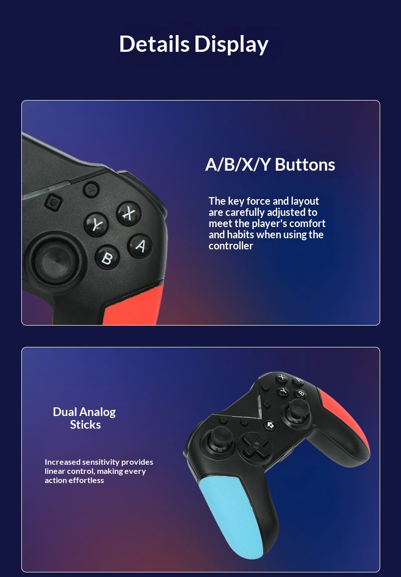 Hersteller Großhandel PRO Kabelloses Bluetooth-Spiel mit Weckfunktion, Vibrationsalarm und Gyroskop-Schalter_voghion.com