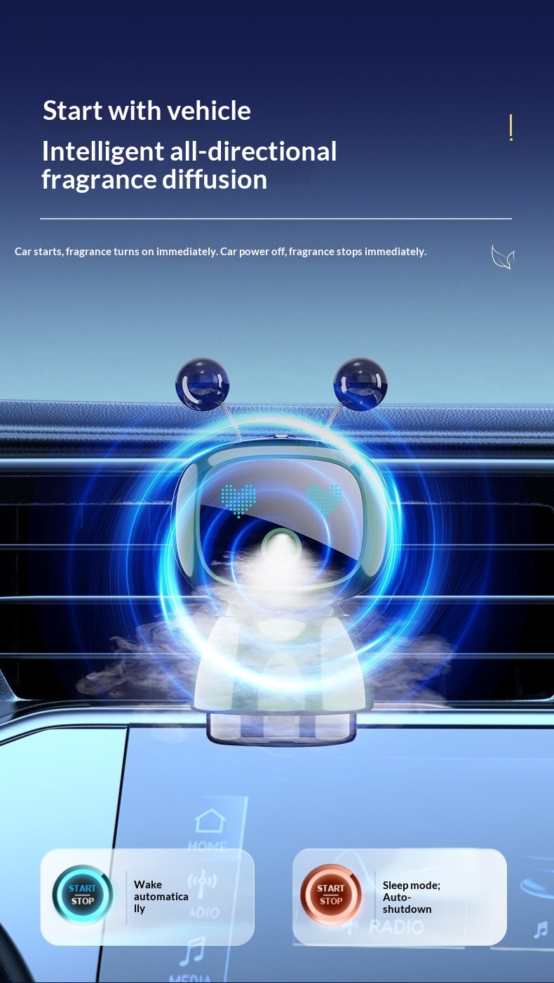 Diffuseur de parfum robot intelligent pour ventilation auto_voghion.com