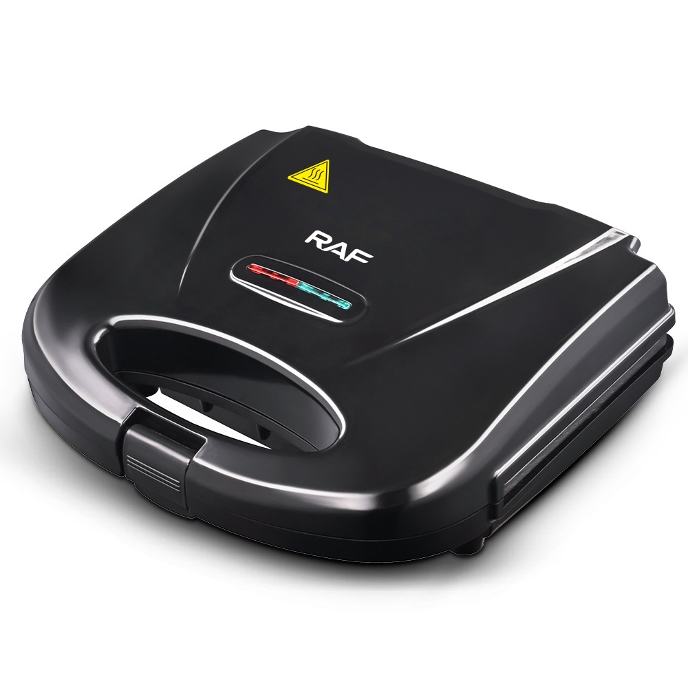 RAF EU-standaard grensoverschrijdende huishoudelijke dubbelzijdige verwarmde sandwichmaker multifunctionele broodrooster wafelmaker_voghion.com