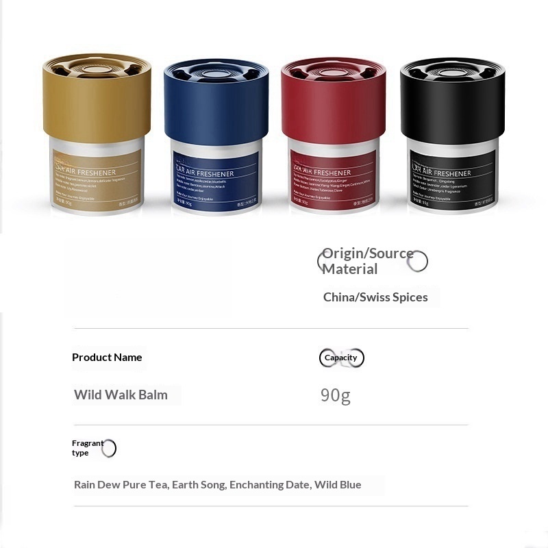 Fresheer Balsamo Solido Profumo a Lunga Durata Lussuoso Purificatore d'Aria Discreto per Auto Collo Di Alta Qualità Per Me Annuncio_voghion.com