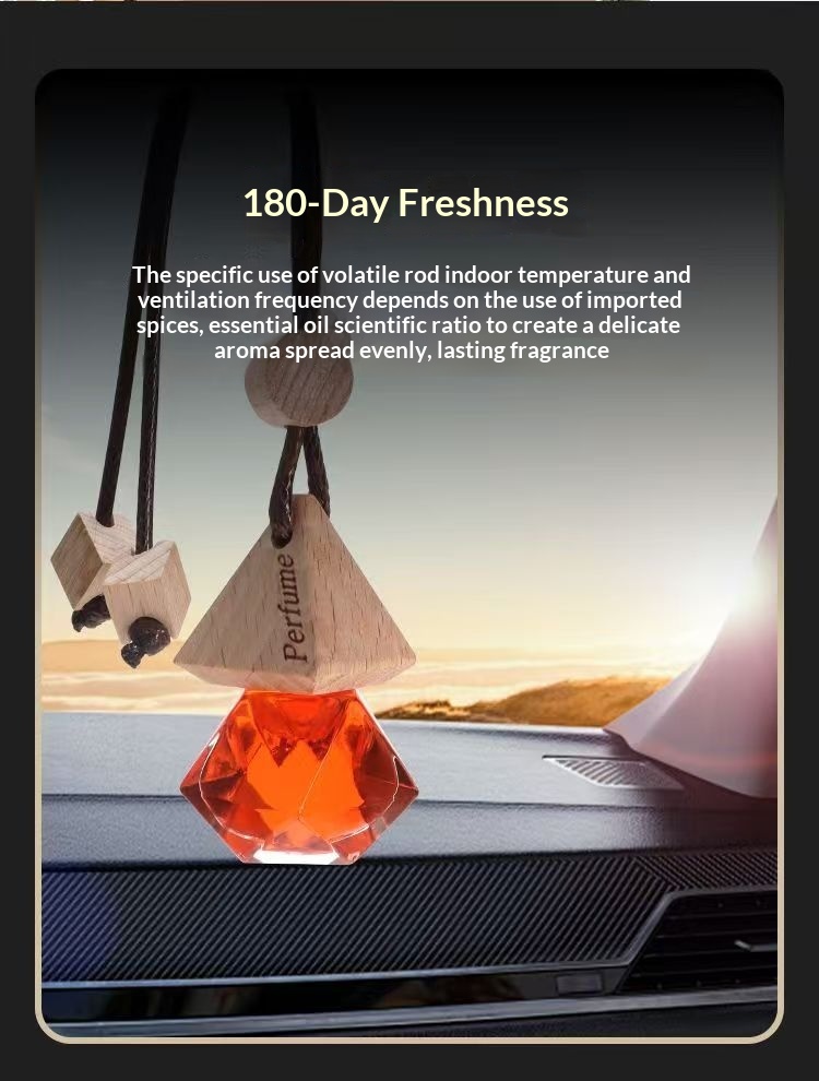 Bilparfym hängande aromaterapi zen te doft luftfräschare_voghion.com