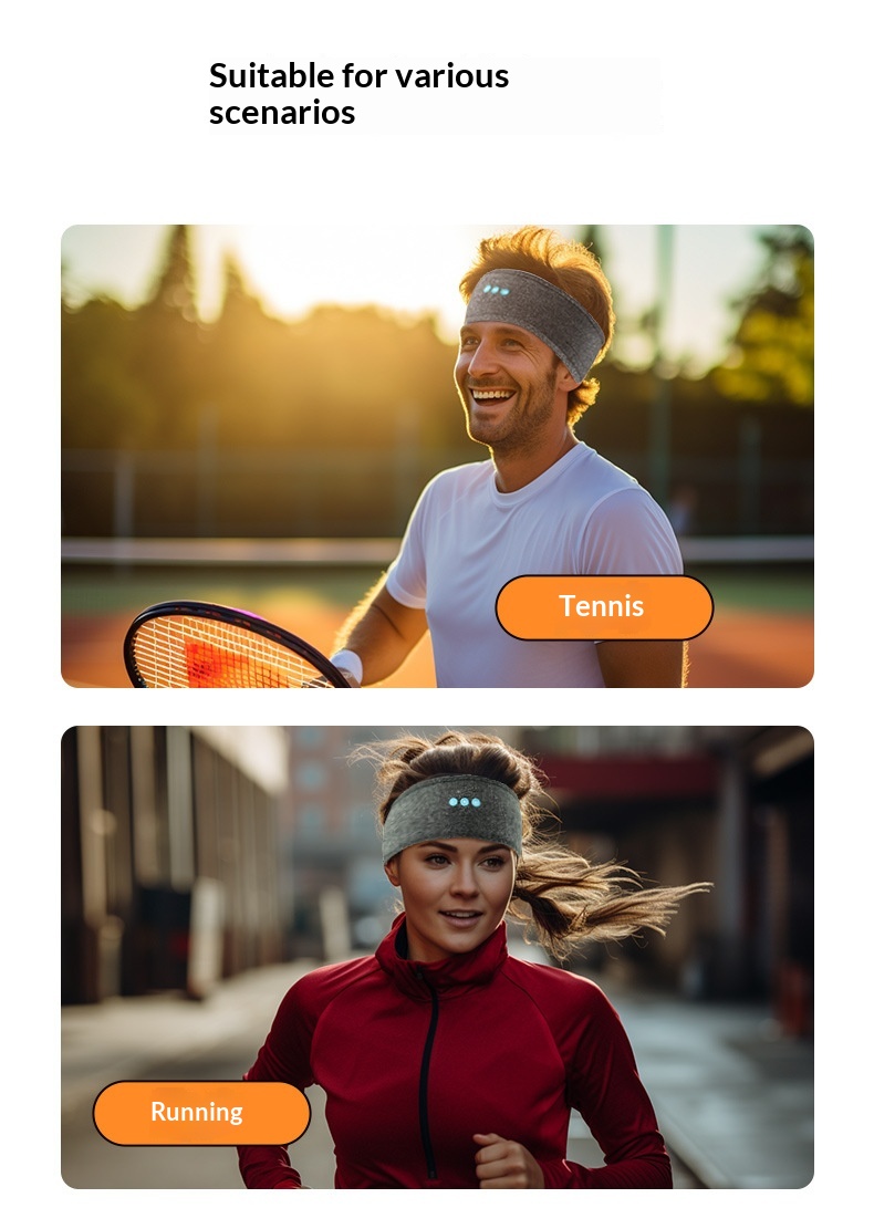 Wireless Bluetooth Sleep Headphones And Sport Headband Mask_voghion.com