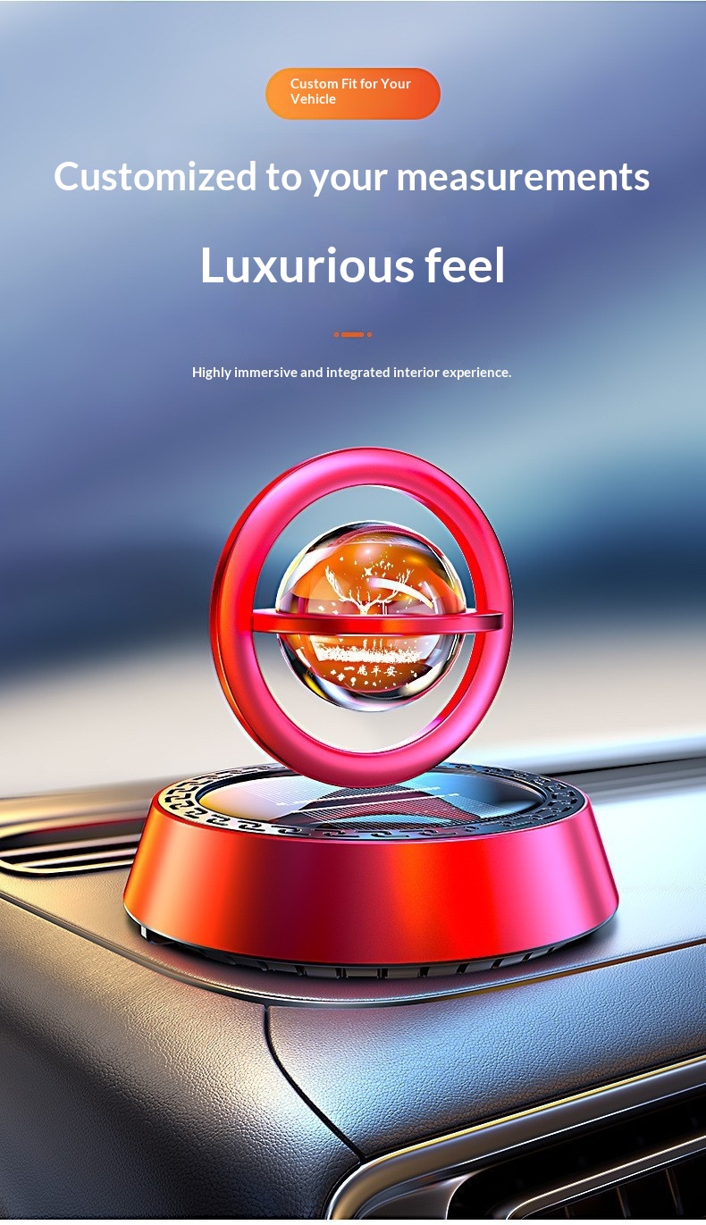 Bil luftfrisker med solenergi til instrumentbræt_voghion.com