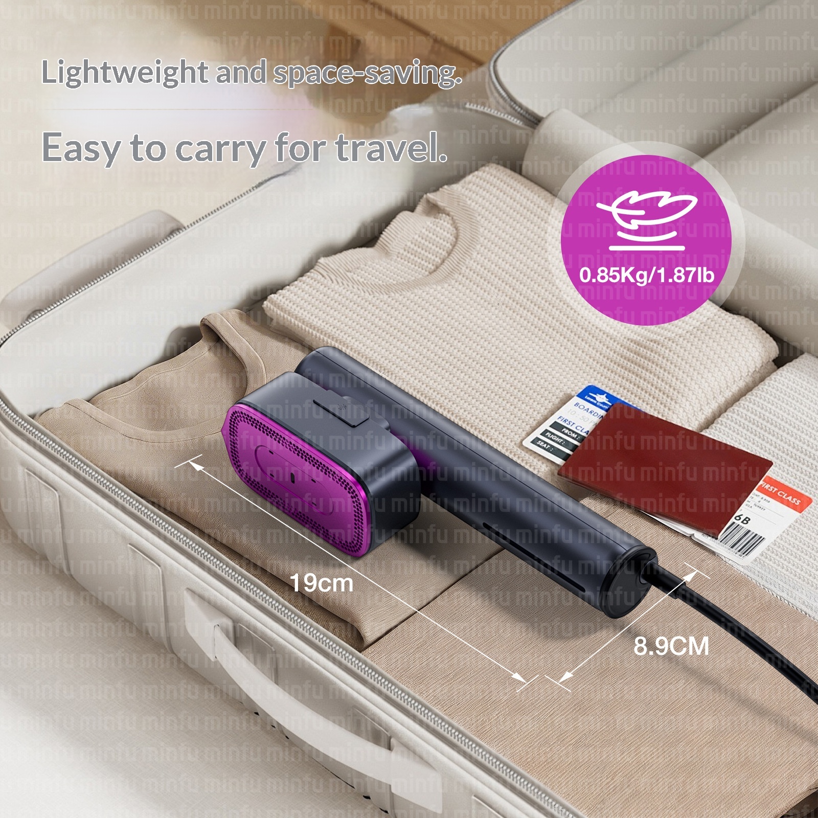Handheld Garment Steamer For Clothes Portable Clothing Iron_voghion.com