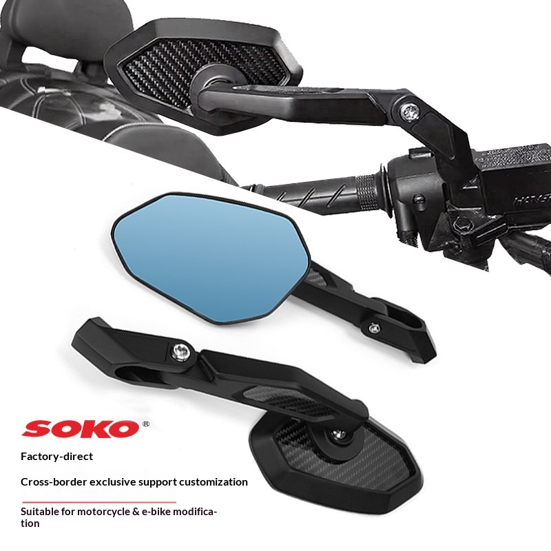 Compatible With BMW R1250GS ADV Waterbird Modified Carbon Fiber Rearview And Side Mirror 800MT 525X Accessories_voghion.com