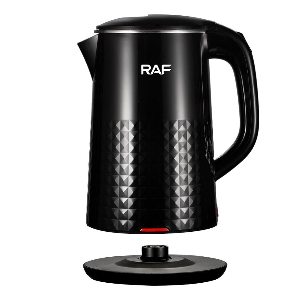 Bollitore elettrico RAF per uso domestico, spegnimento automatico, riscaldamento rapido, antiscottatura, grande capacità 2,5 litri_voghion.com