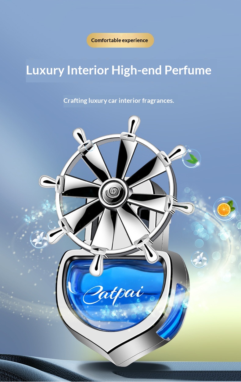 Bil luftfrisker roterende til ventilationsgitter langvarig duft_voghion.com