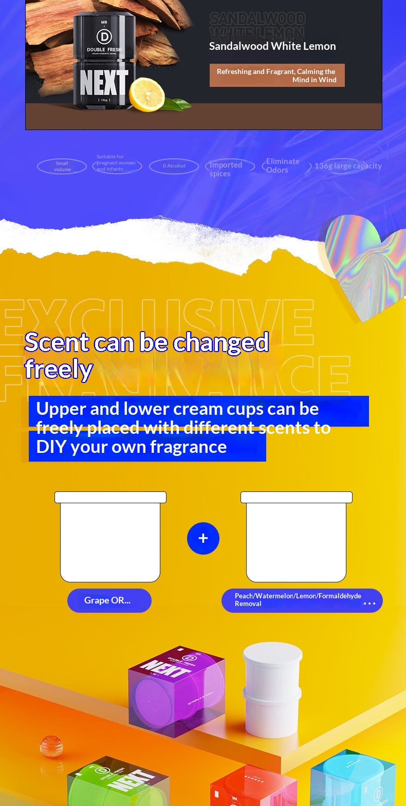 Suitu bil luftfrisker solid duft autoparfume dekoration_voghion.com