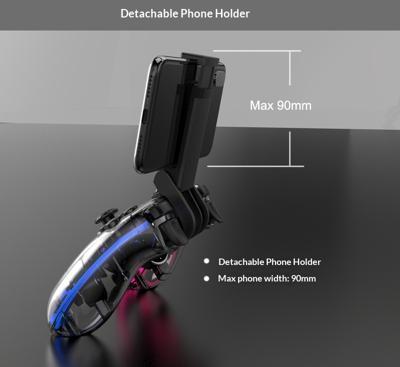 RGB-beleuchteter Bluetooth-Gamecontroller für Android-Mobiltelefone_voghion.com