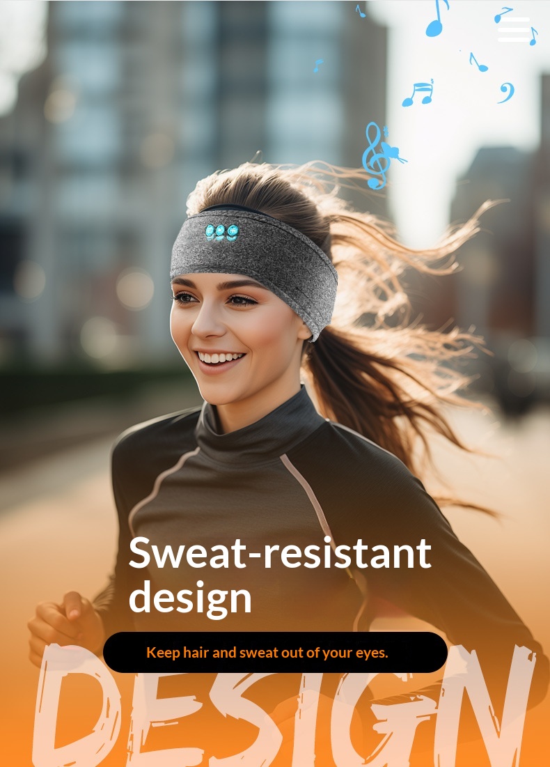 Wireless Bluetooth Sleep Headphones And Sport Headband Mask_voghion.com