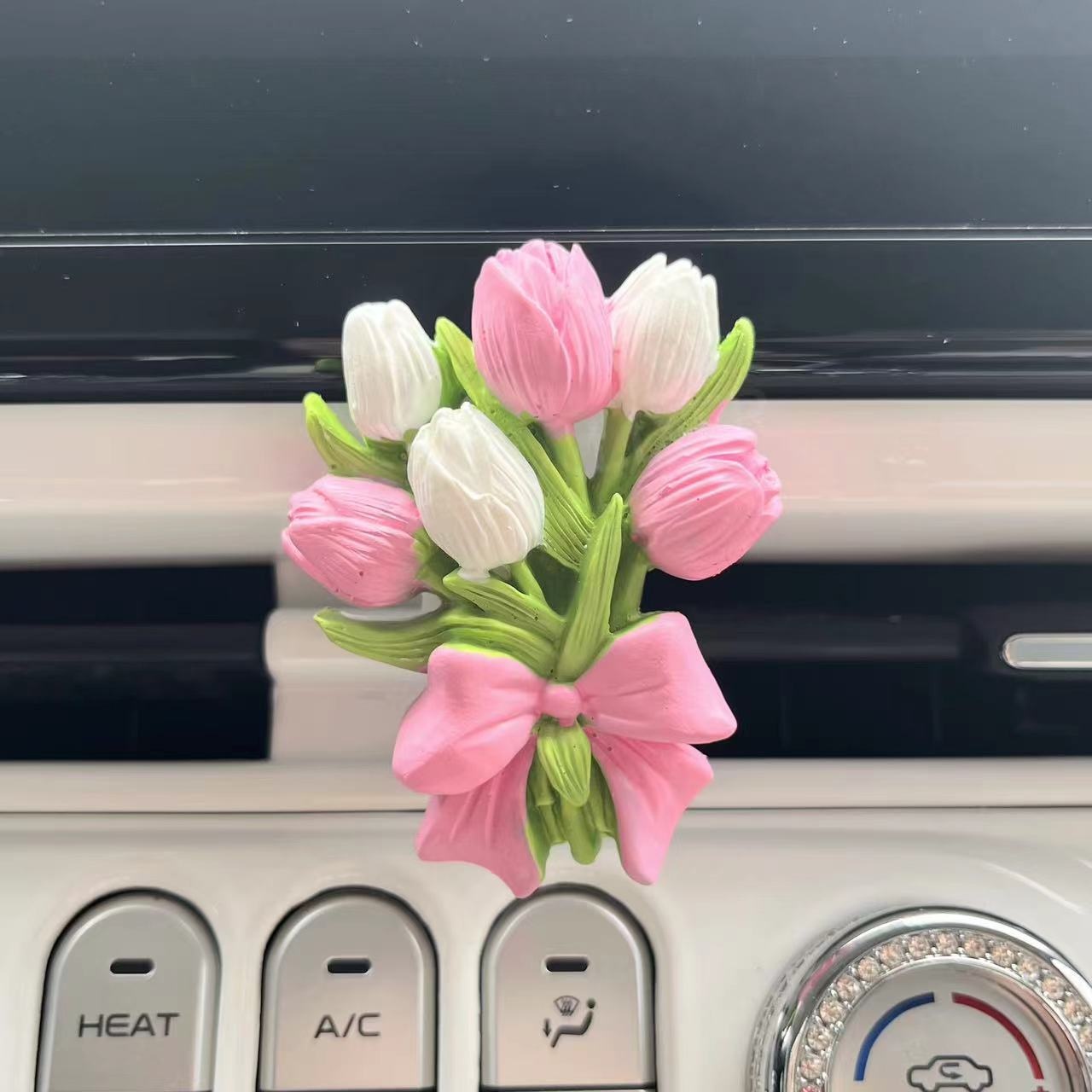 Auto luchtverfrisser tulp diffuser hanger elegante bloem_voghion.com