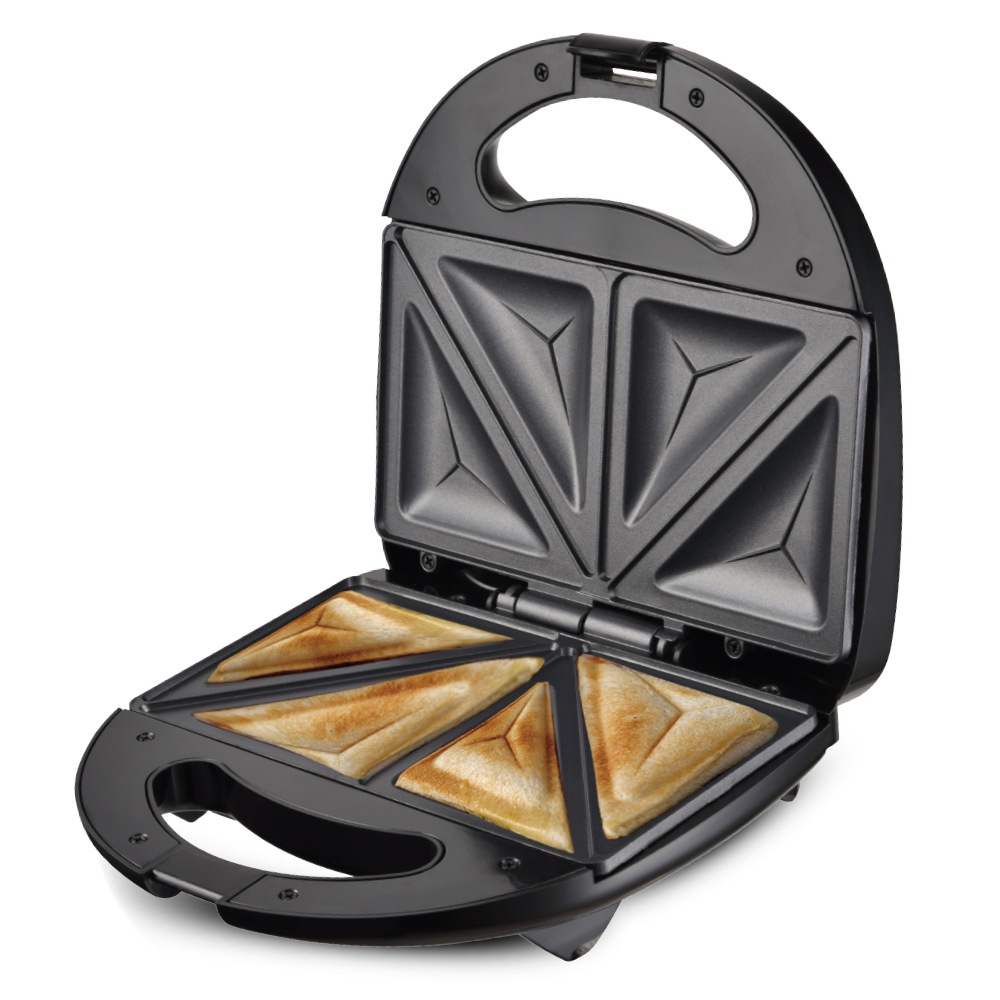 RAF EU-Standard, grenzüberschreitend, Haushalts-Sandwichmaker mit doppelseitiger Heizung, Multifunktionstoaster, Waffeleisen, Frühstücksfunktion_voghion.com