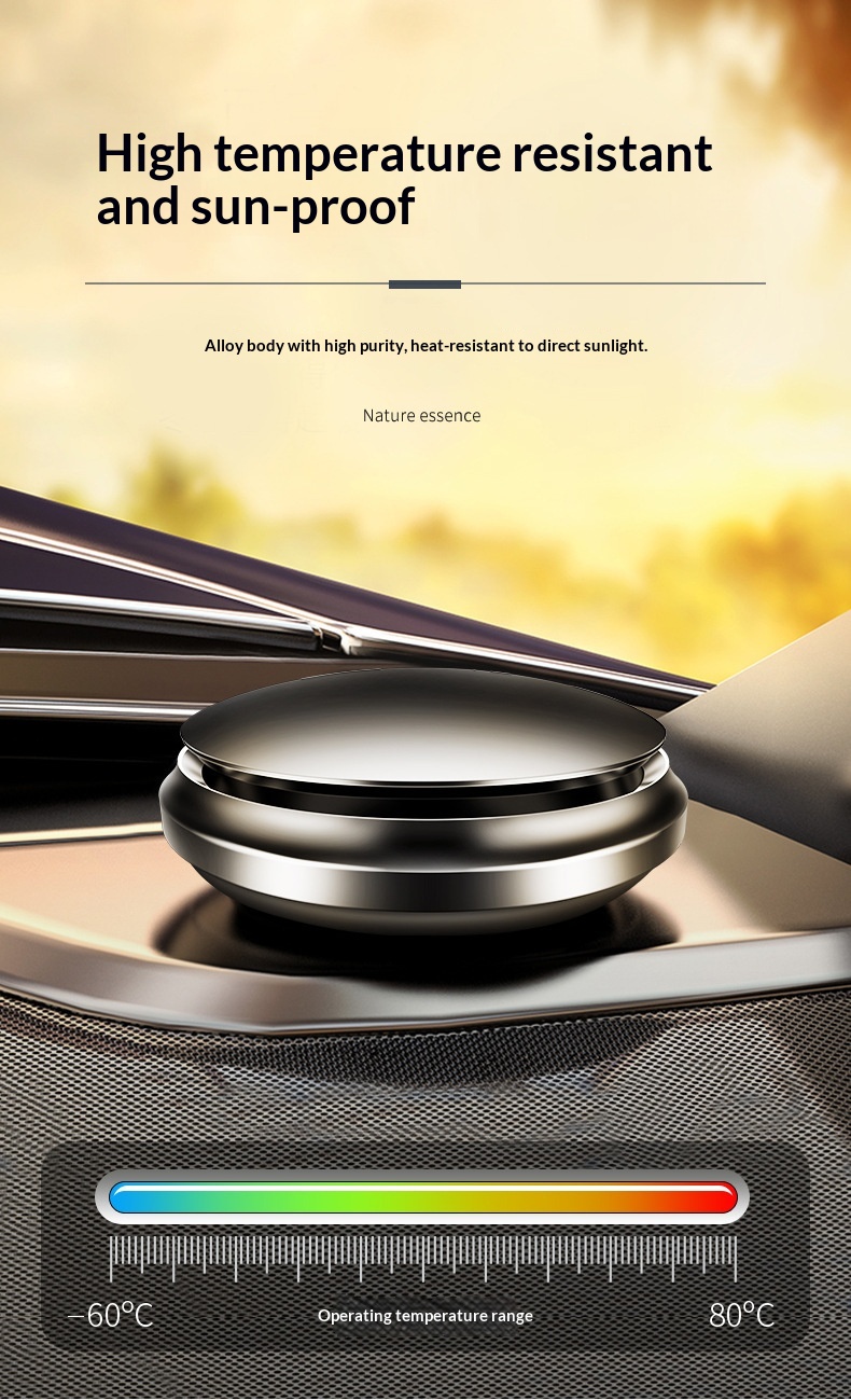 Ufo formad billuftfräschare med metallbas och doft_voghion.com