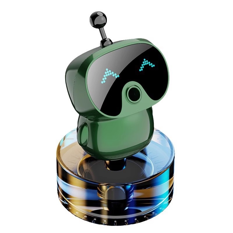 Creative Car-mounted Smart Aromatherapy Car Perfume Air Conditioner Vent Decoration Long-lasting Fragrance Light Scent_voghion.com