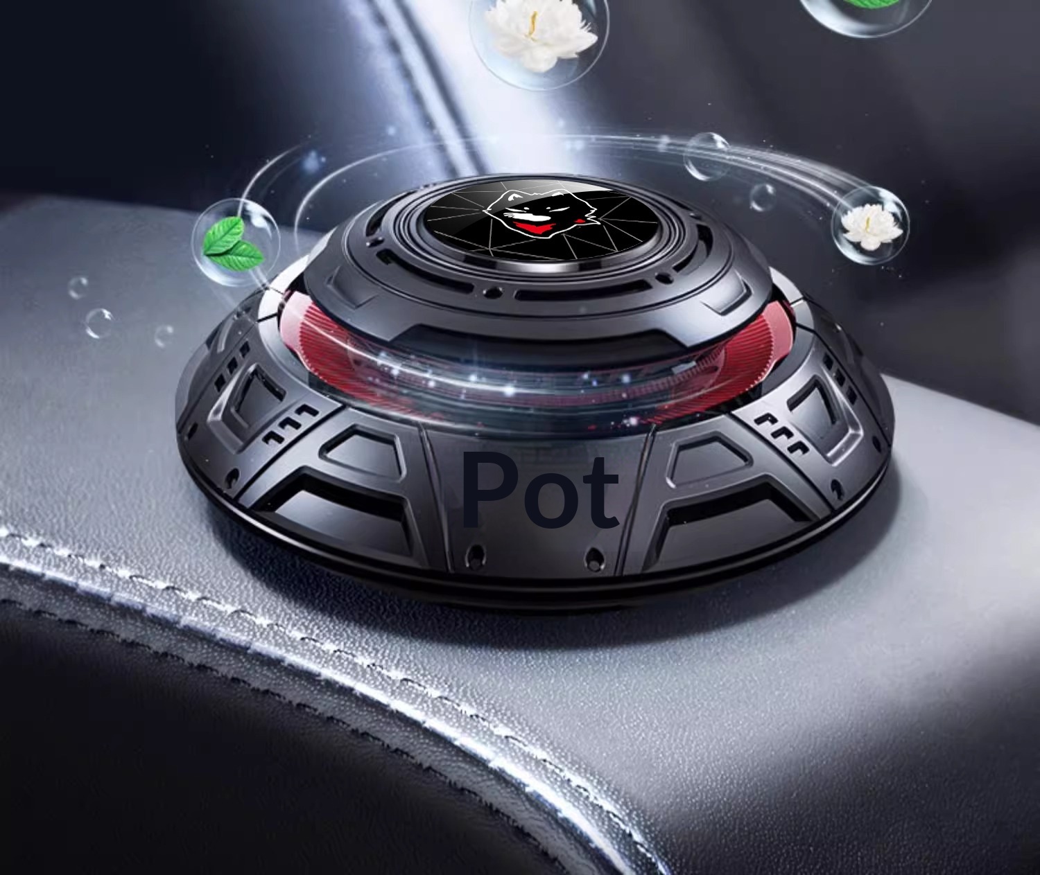 Ambientador carro disco voador ornamento tablier acessório_voghion.com