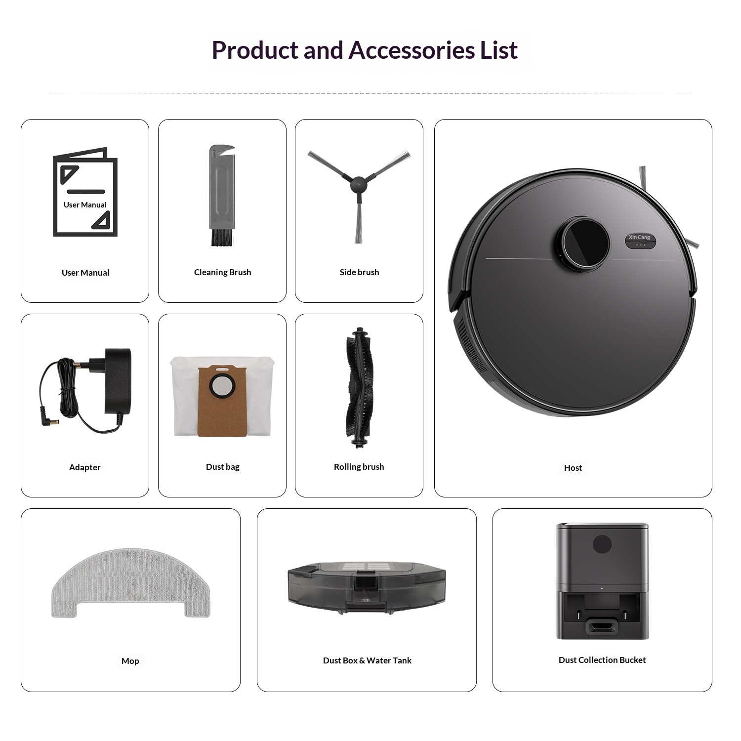Cross-border M30+ Robot Cl, Intelligent Fully Automatic Recharging Dustbin, LDS Whole House Mapping Laser Vacuum_voghion.com