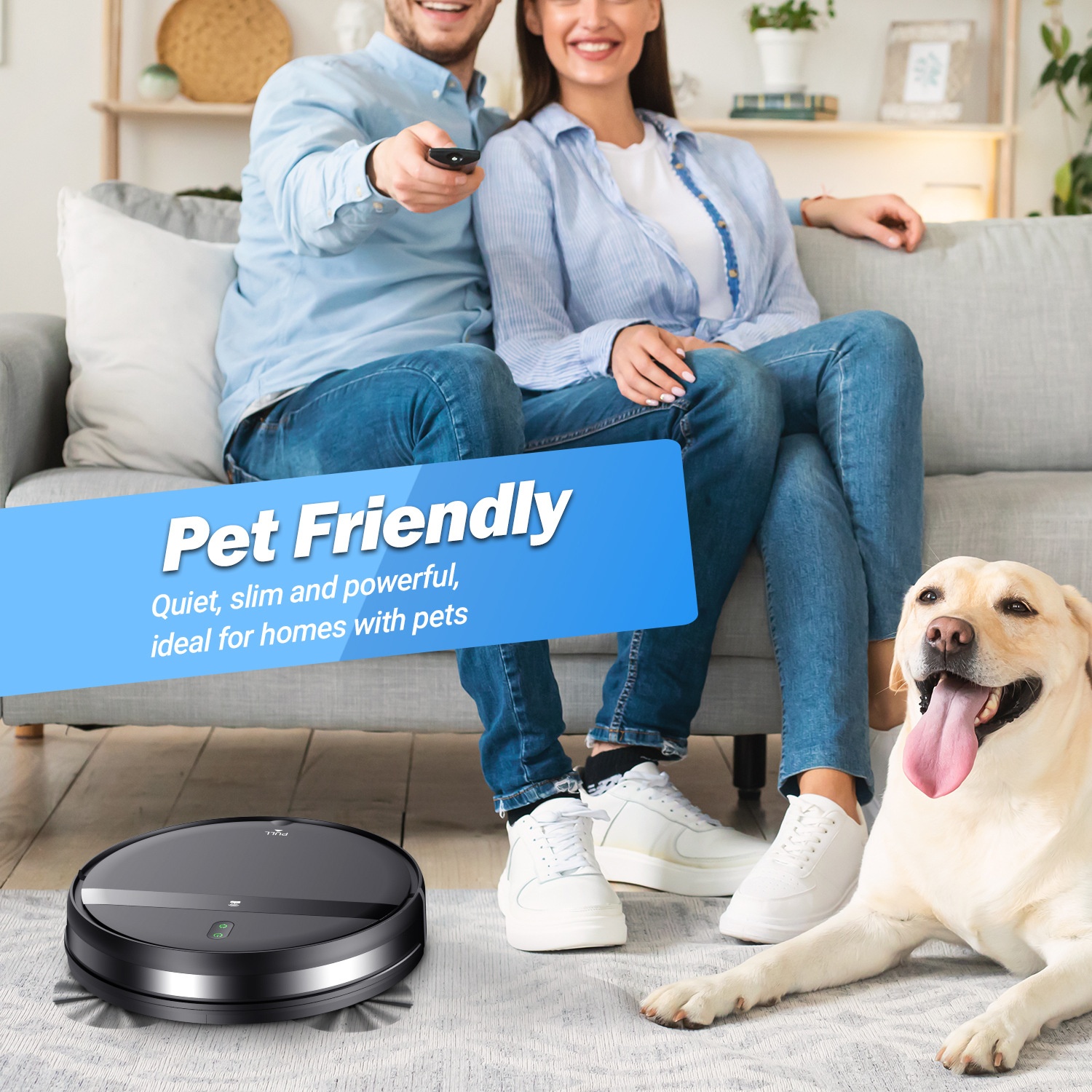 New Product Personalized Robot Vacuum-Wi-Fi Connectivity_voghion.com
