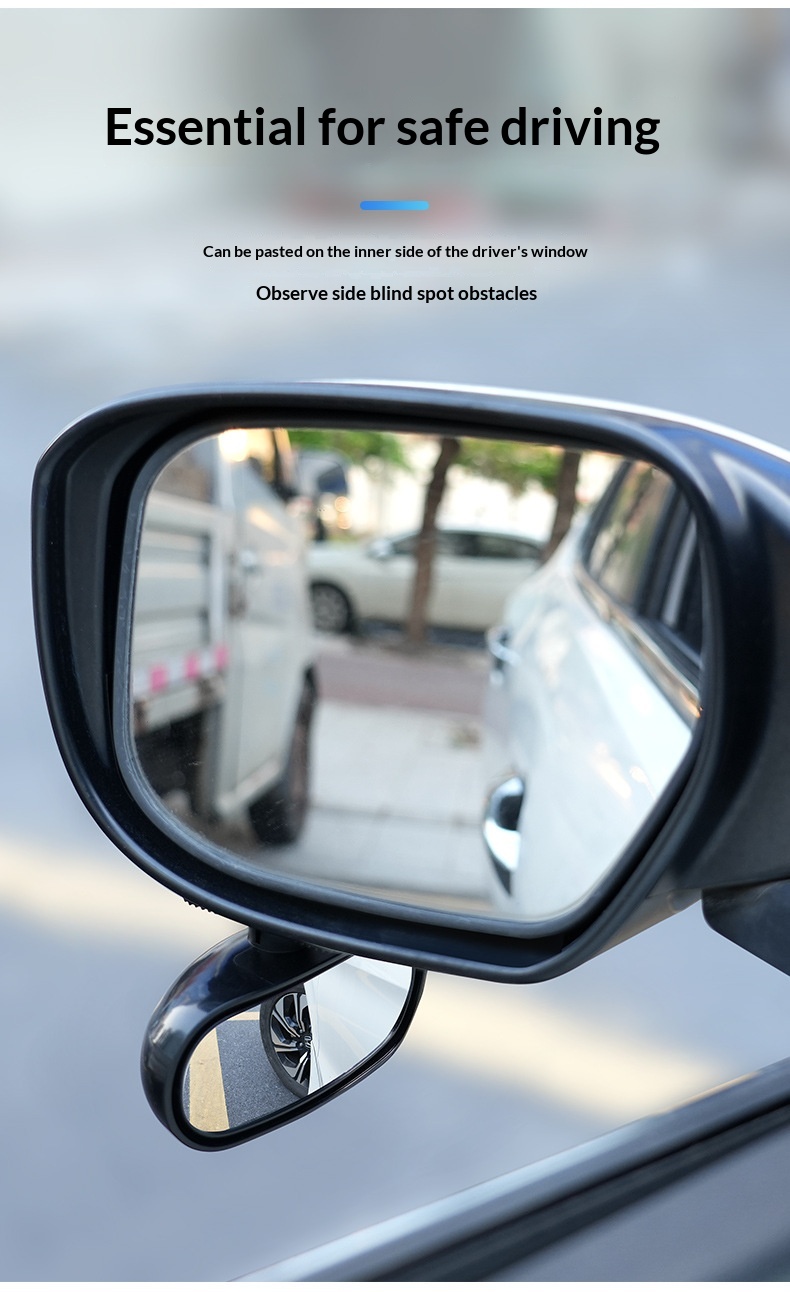 Rückfahrkamera-Zusatzausstattung, Rückfahrhilfe, Toter-Winkel-Spiegel, Weitwinkelspiegel, einstellbarer Winkel_voghion.com