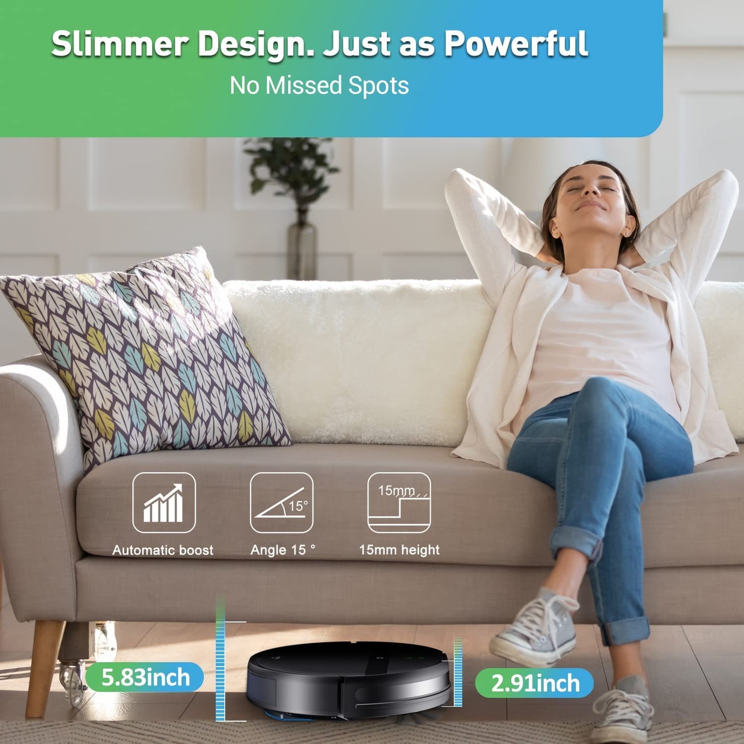 New Product Personalized Robot Vacuum-Wi-Fi Connectivity_voghion.com