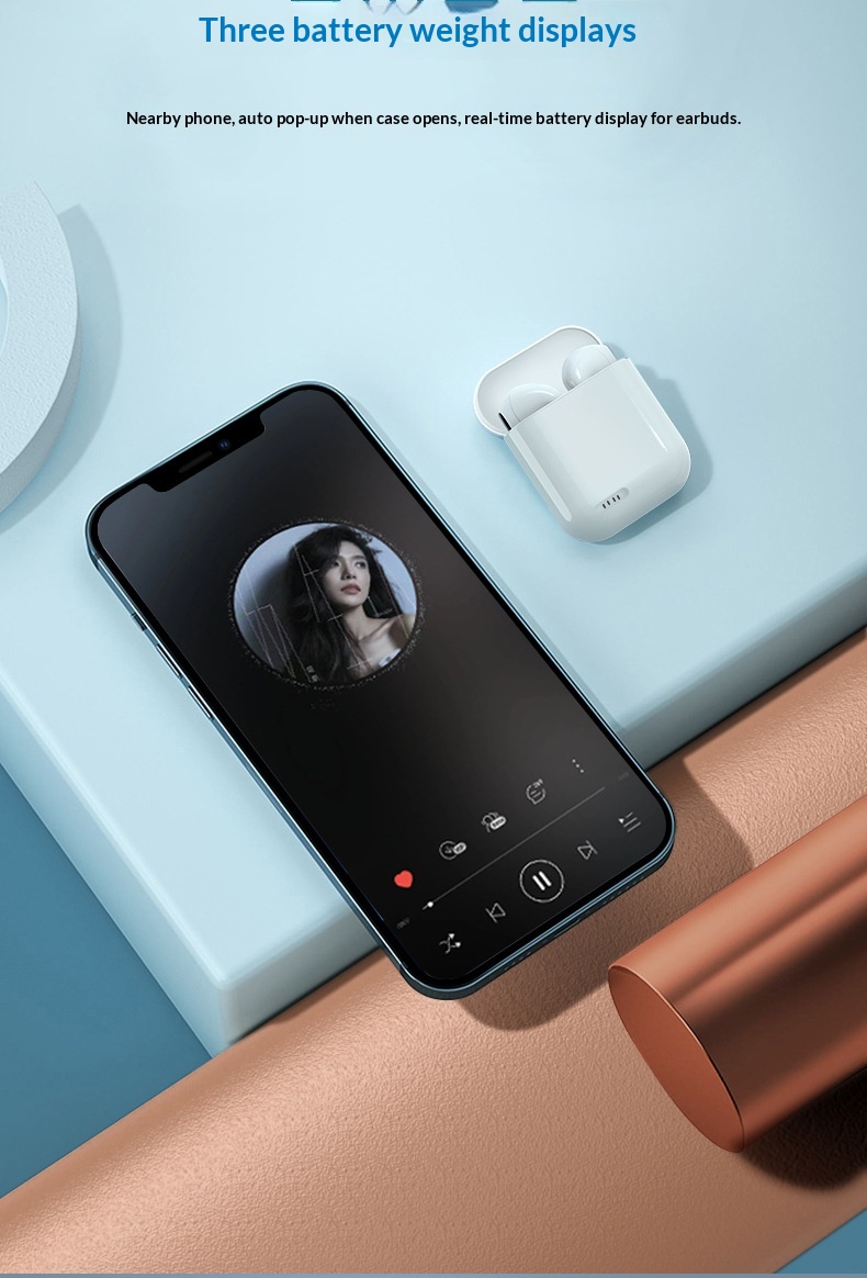 Wireless Bluetooth Earbuds With Touch Control And Stereo Sound_voghion.com