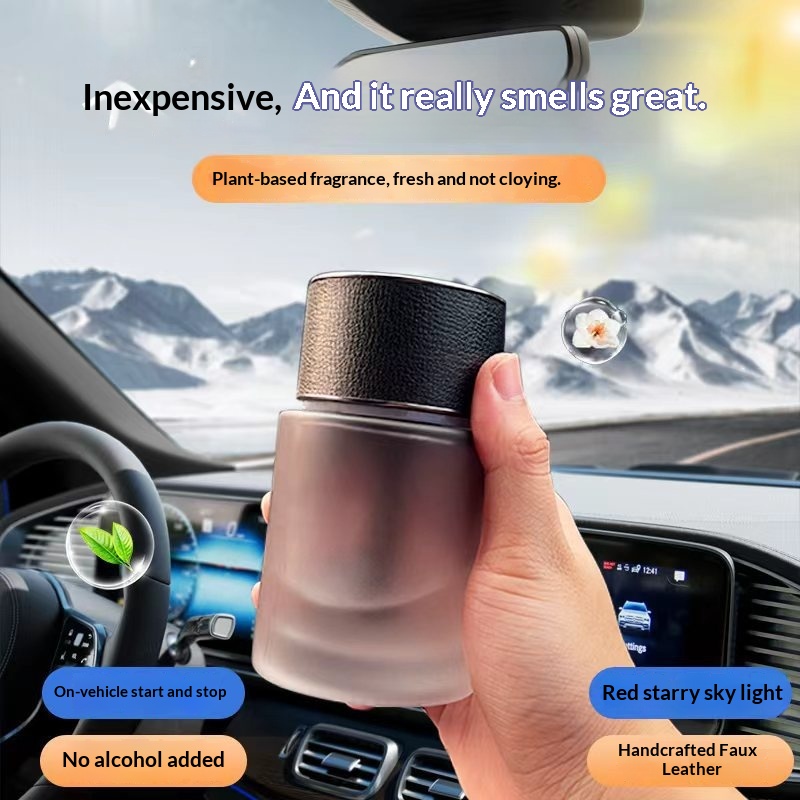 Diffuseur d'huiles essentielles intelligent pour voiture avec plafond étoilé, accessoires haut de gamme et ornements décoratifs, nouveauté 2025_voghion.com