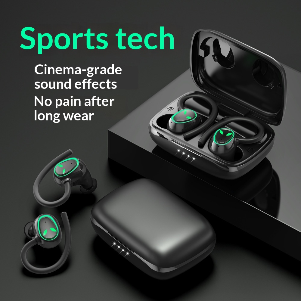 Bluetooth Kopfhörer Tws Over-ear Sport Kopfhörer Wasserdicht_voghion.com
