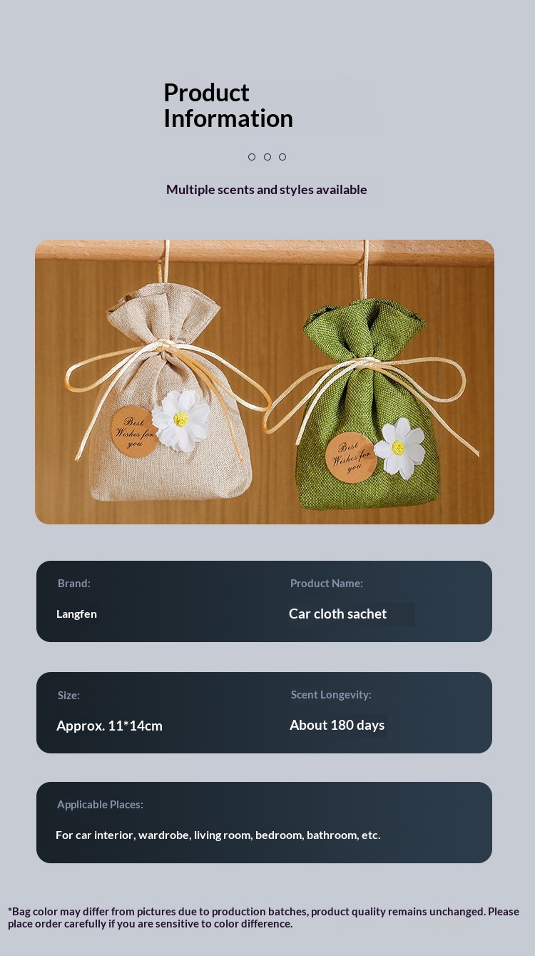 Bil luftfrisker gardenia duftpose til ophæng i bilen premium_voghion.com