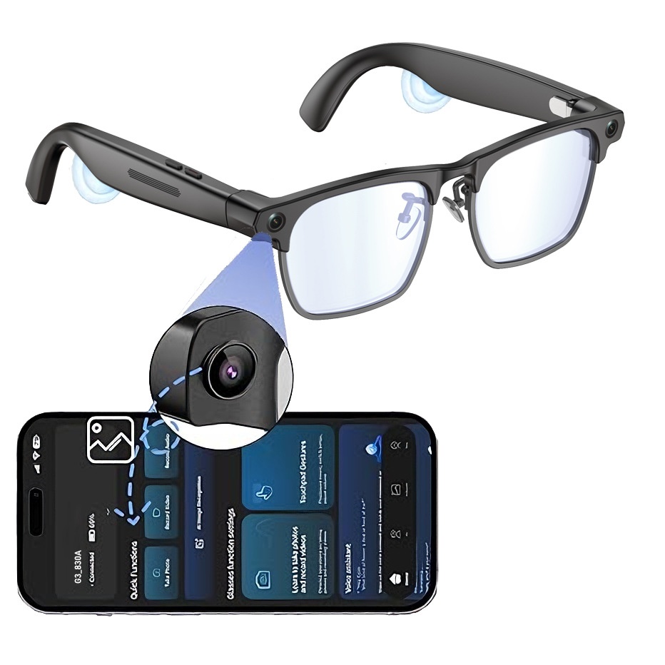 Smart Translation Glasses With Hd Video And Bluetooth Audio_voghion.com