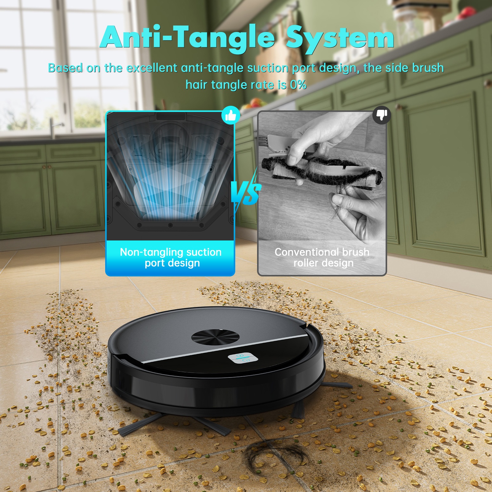 Sweeping Robot Cross-Border Smart Home APP Remote Control Automatic Charging Sweeping, Suction, And Mopping 3-in-1_voghion.com