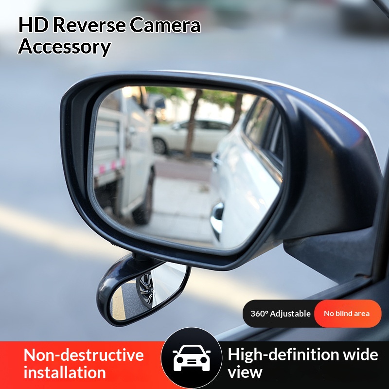 Rückfahrkamera-Zusatzausstattung, Rückfahrhilfe, Toter-Winkel-Spiegel, Weitwinkelspiegel, einstellbarer Winkel_voghion.com