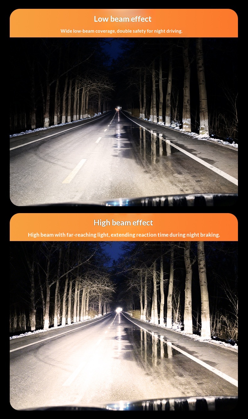 Led H7 H4 Auto Scheinwerferlampen Super Hell Integriert_voghion.com