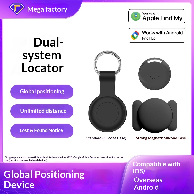 Grenzüberschreitender iOS-kompatibler Locator, geeignet für Android-Geräte im Ausland, MFI- und Google-Doppelzertifizierung, Wallet-Funktion und Anti-Verlust-Funktion_voghion.com