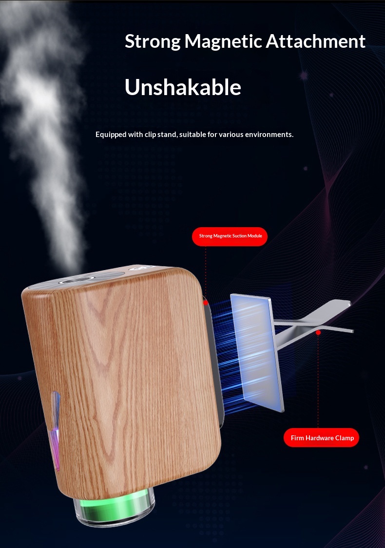 Nuovo diffusore automatico di aromaterapia a spruzzo per condizionatore d'aria e auto, ideale come regalo o ornamento._voghion.com