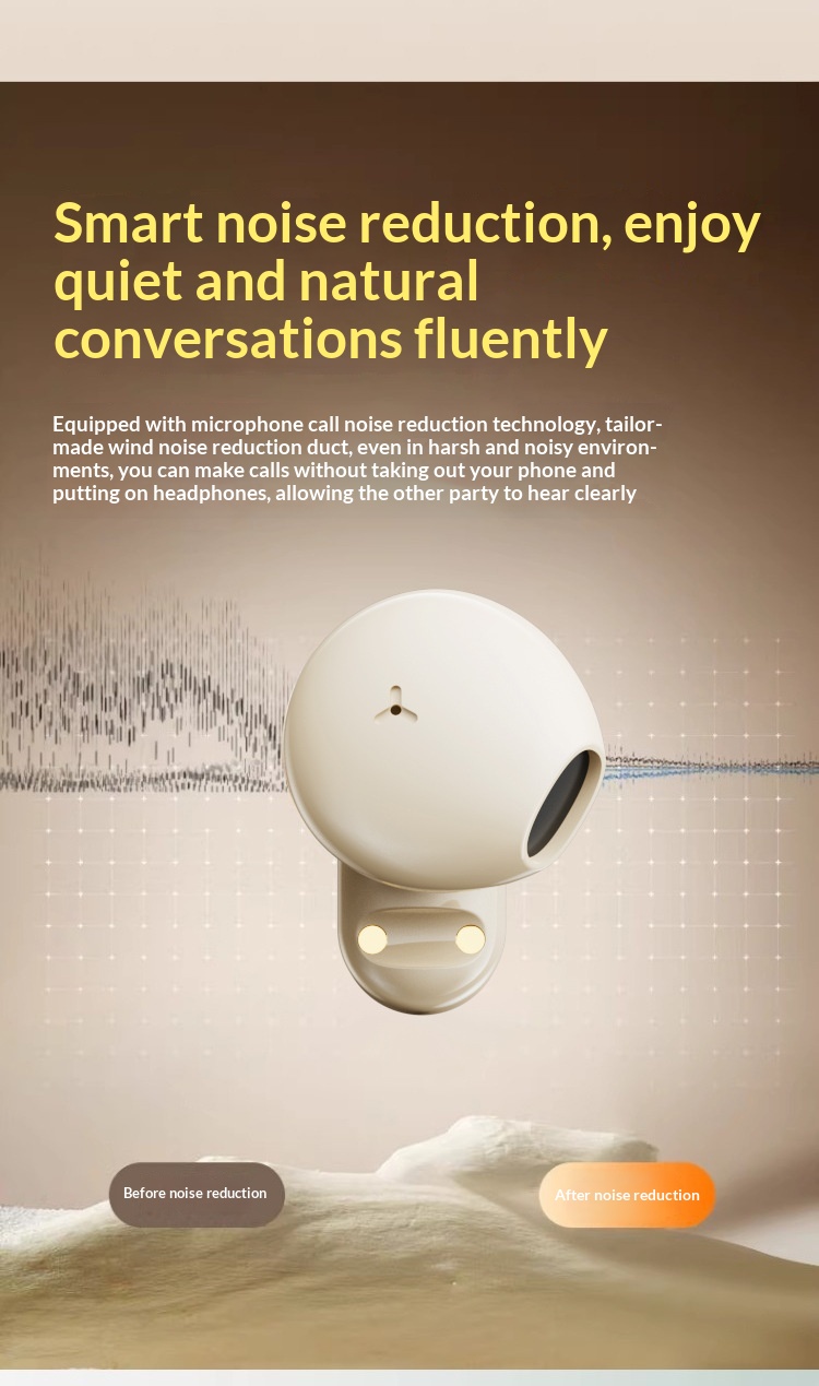 Wireless Noise-canceling Bluetooth Earphones With Long Battery_voghion.com