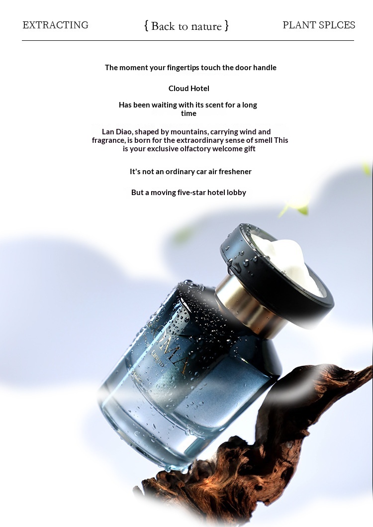 Bil luftfrisker snebjerge premium duft ornament_voghion.com