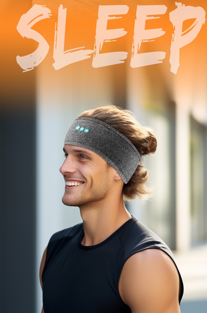 Wireless Bluetooth Sleep Headphones And Sport Headband Mask_voghion.com