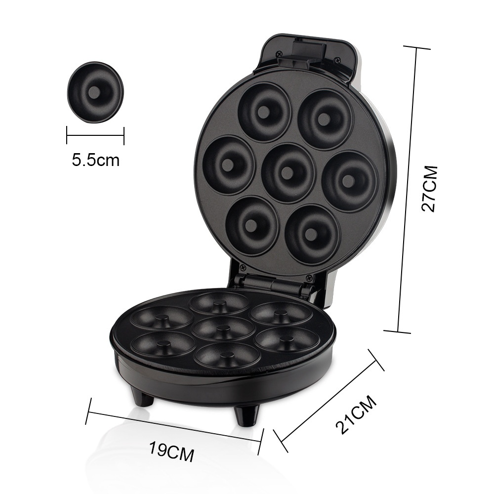 RAF EU US Household 7-Hole Donut Multi-Functional Round Cake Light Food Mini Breakfast Maker_voghion.com