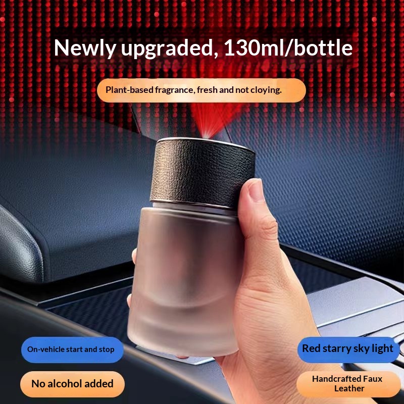 Diffuseur aromathérapie voiture avec projection ciel étoilé_voghion.com