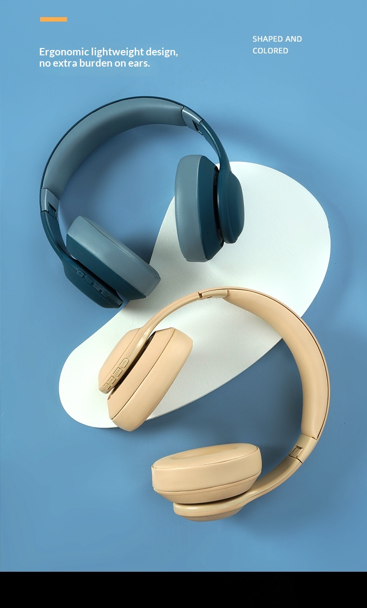 Wireless Over-ear Bluetooth Headphones Noise Cancelling Gaming_voghion.com