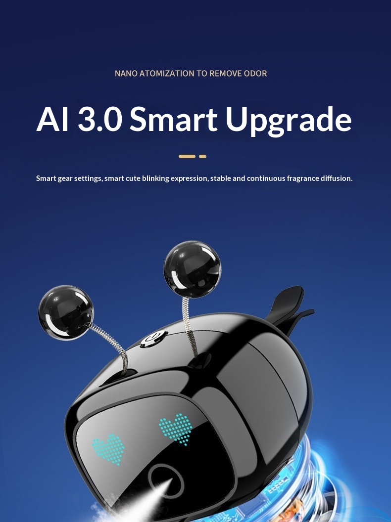 Diffuseur de parfum robot intelligent pour ventilation auto_voghion.com