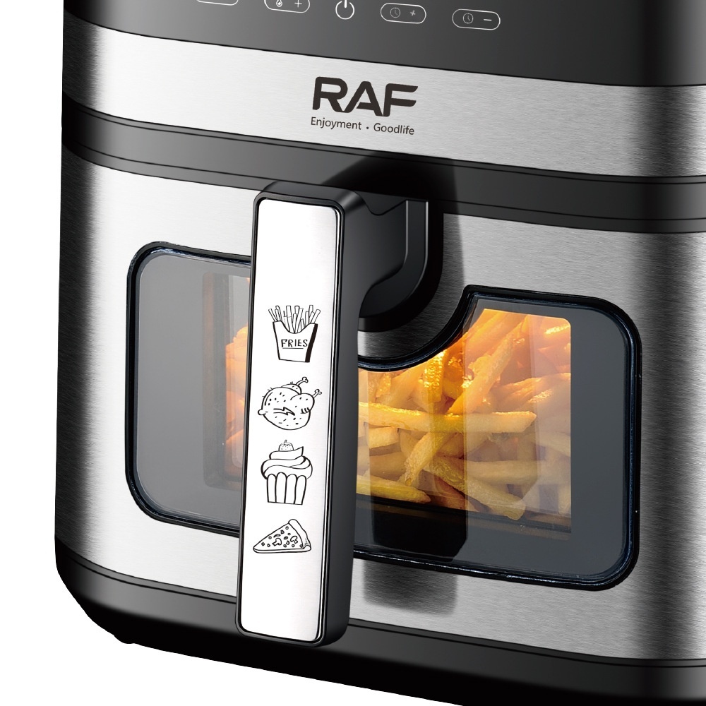 Large Capacity Electric Air Fryer With Electronic Touch Screen_voghion.com