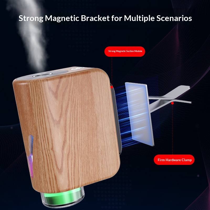 Nuovo diffusore automatico di aromaterapia a spruzzo per condizionatore d'aria e auto, ideale come regalo o ornamento._voghion.com