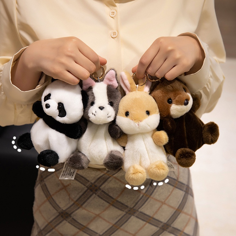 Cross-border Animal Toys, Capybara Dolls, Panda Keychains, Bag Pendants, Plush Dolls Wholesale_voghion.com
